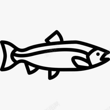大马哈鱼动物群直系图标图标