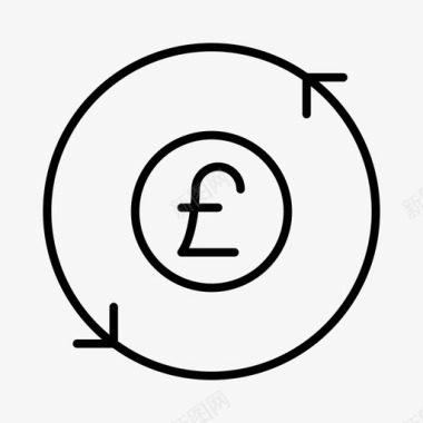 贸易货币汇率图标图标