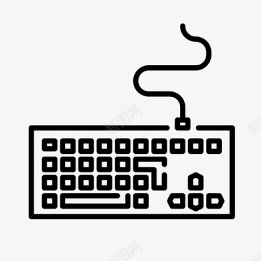 键盘电脑按键图标图标