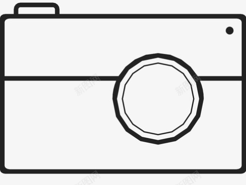 数码海报照相机数码相机照片图标图标