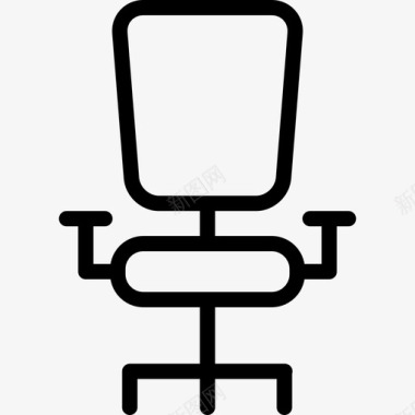 办公椅建筑商务用品图标图标