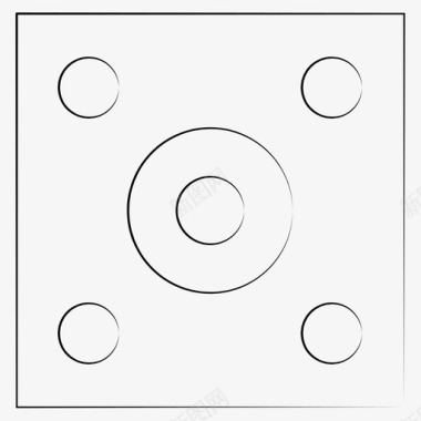 扬声器扩音器手绘生日图标图标