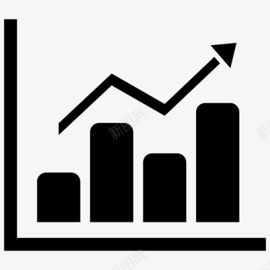 教育培训彩页图表分析条形图图标图标