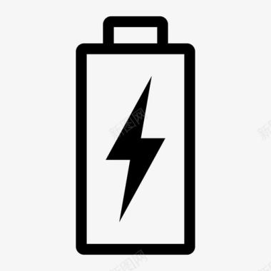 电量标志电池电池充电电池电量图标图标