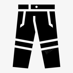 劳动用品防护裤服装外套图标高清图片