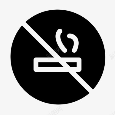 禁止吸烟标牌牢固图标图标
