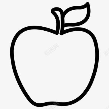 苹果食品天然图标图标