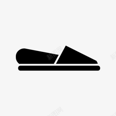 鞋运动鞋时尚纯色图标图标