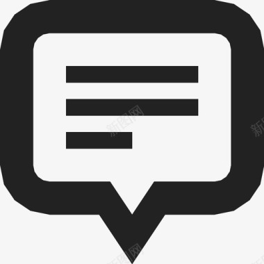 小清新泡泡泡泡聊天评论图标图标