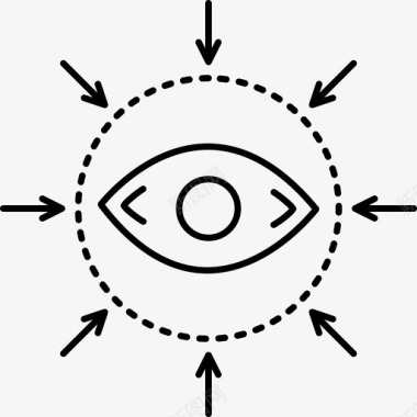 眼科护理服务诊所眼科医生图标图标