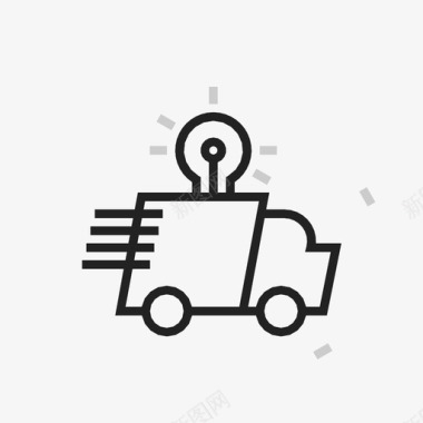 装运和交货交货货物货物交付图标图标