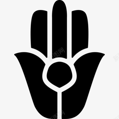 手印佛教形状图标图标