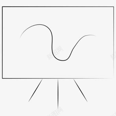 绘图板手绘演示文稿图标图标