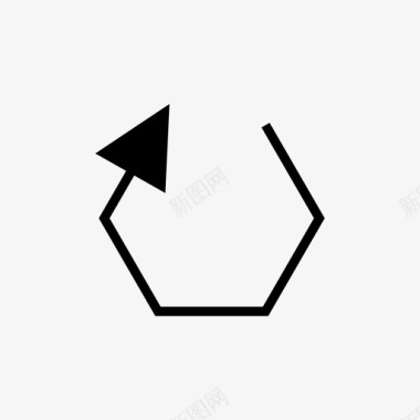 可循环利益箭头方向循环图标图标