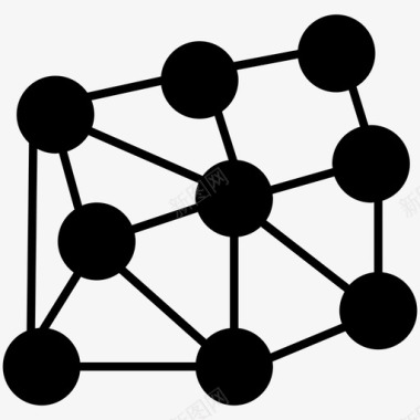 学习图片网络机器学习网格图标图标
