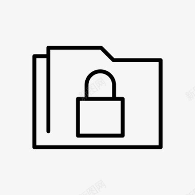 安全安全文件夹桌面文件图标图标