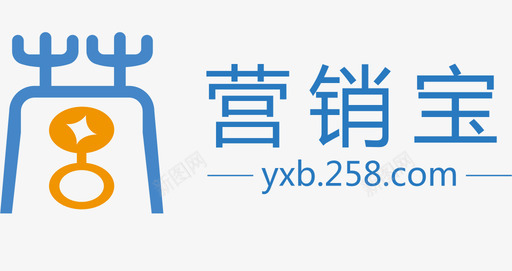 萌宝背景营销宝logo图标