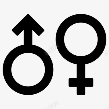 性别女性男性图标图标