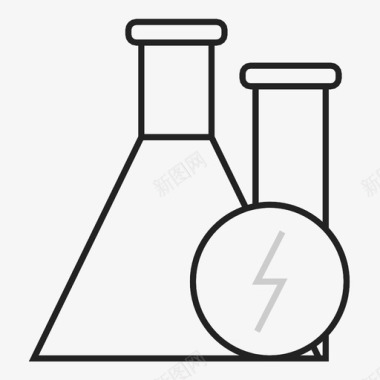 细胞分泌物质化学品能源乙醇图标图标