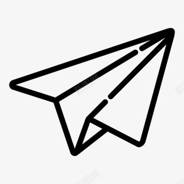 纸飞机素材纸飞机飞机童年图标图标