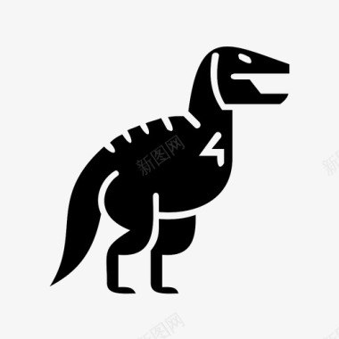 恐龙动物史前图标图标