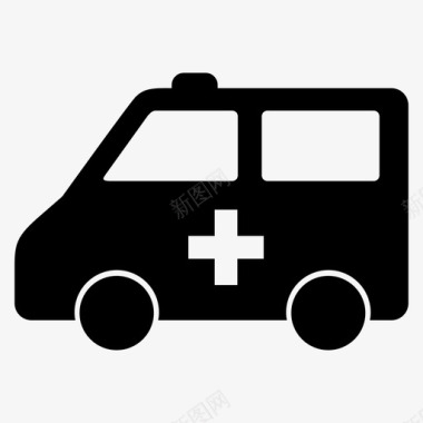 救护车救护车汽车交通工具图标图标