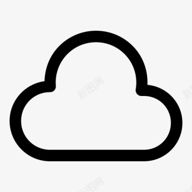 服务器云云计算云服务器图标图标