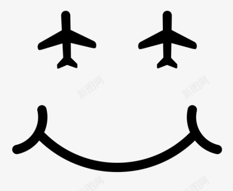 快乐之旅机场内容图标图标