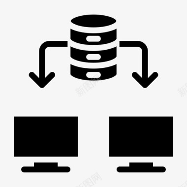 服务器服务器数据库主机图标图标