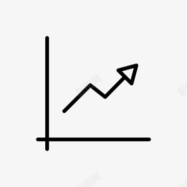 业务增长图表分析业务图标图标