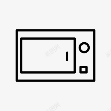 微波炉家用电器图标图标
