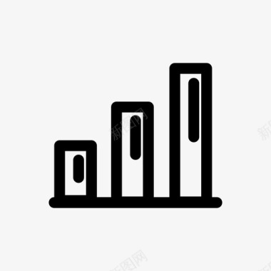 柱状图图表图表柱状图业务图标图标