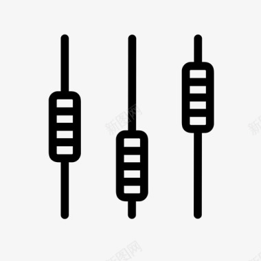 薏米艺术设计音乐级别艺术dj图标图标