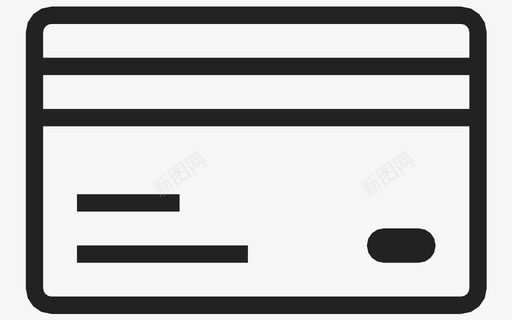 银行付款卡银行信用卡图标图标