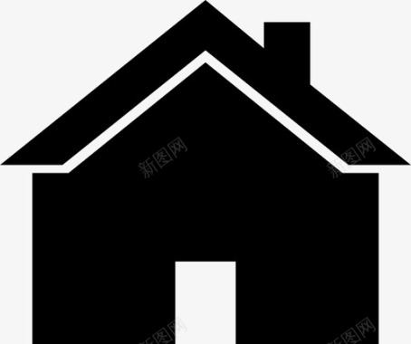 住宅房子家房子房地产图标图标