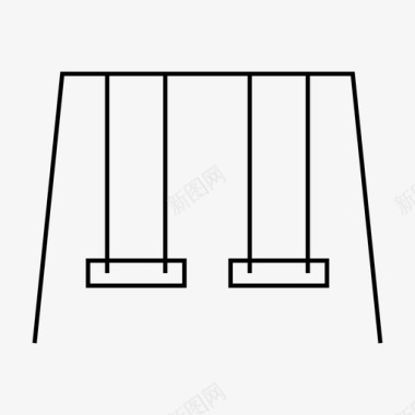 秋千摇椅游戏图标图标