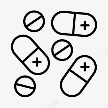 止痛药牙科牙医图标图标