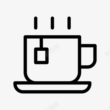 饮料酒水杯子饮料茶图标图标