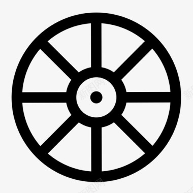 轮子轮子舵磨坊图标图标