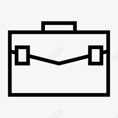 行李箱包容量图标图标
