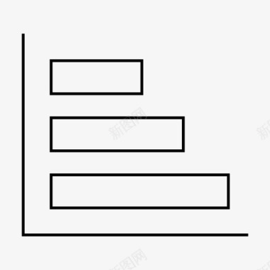 方案封面条形图图表轮廓图标图标