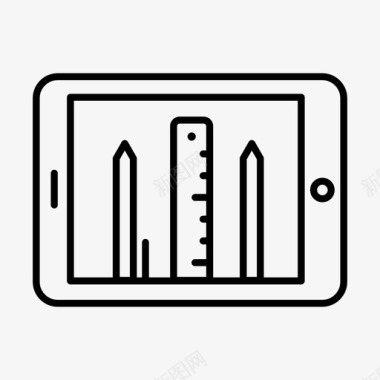 海报在线绘图板应用图标图标