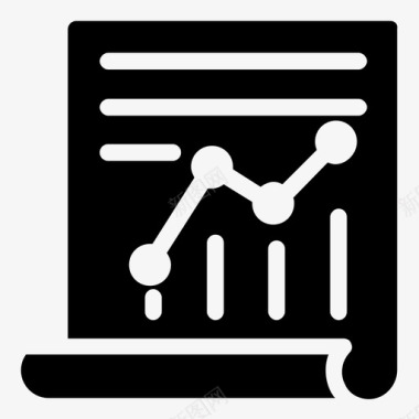 项目交流会信息图表报告条形图分析财务报告图标图标