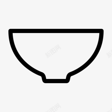 碗容器厨房用具图标图标