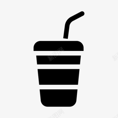 咖啡杯子纸杯图标图标