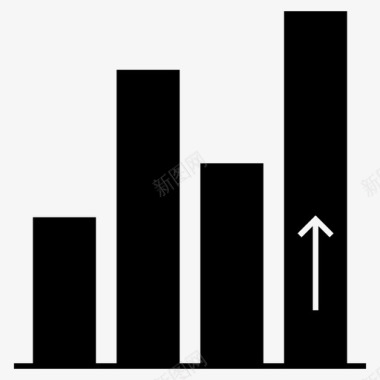 教学图表图表增长统计图标图标