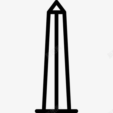 华盛顿纪念碑美国纪念碑图标图标