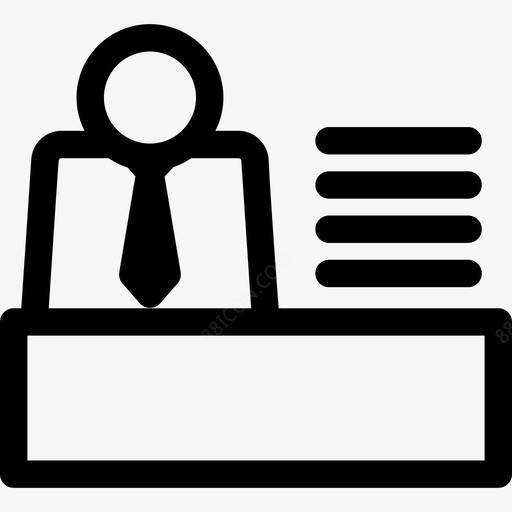 办公室职员员工办公室工作icon图标免费下载-图标uxlfucch-88icon图标