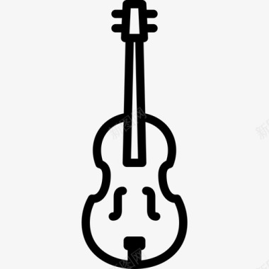 小提琴音乐乐器图标图标
