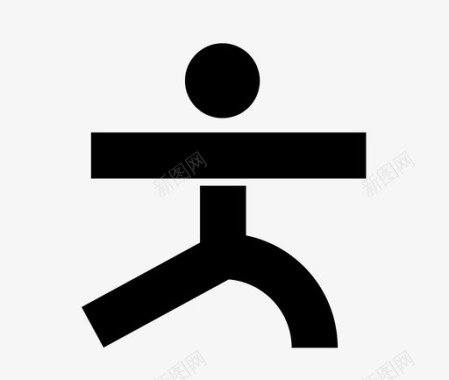 伸展伸展运动体育锻炼图标图标